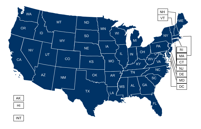 Bounce House Rentals Map