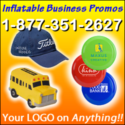 Advertise Your Inflatable Business Logo or Brand on Anything